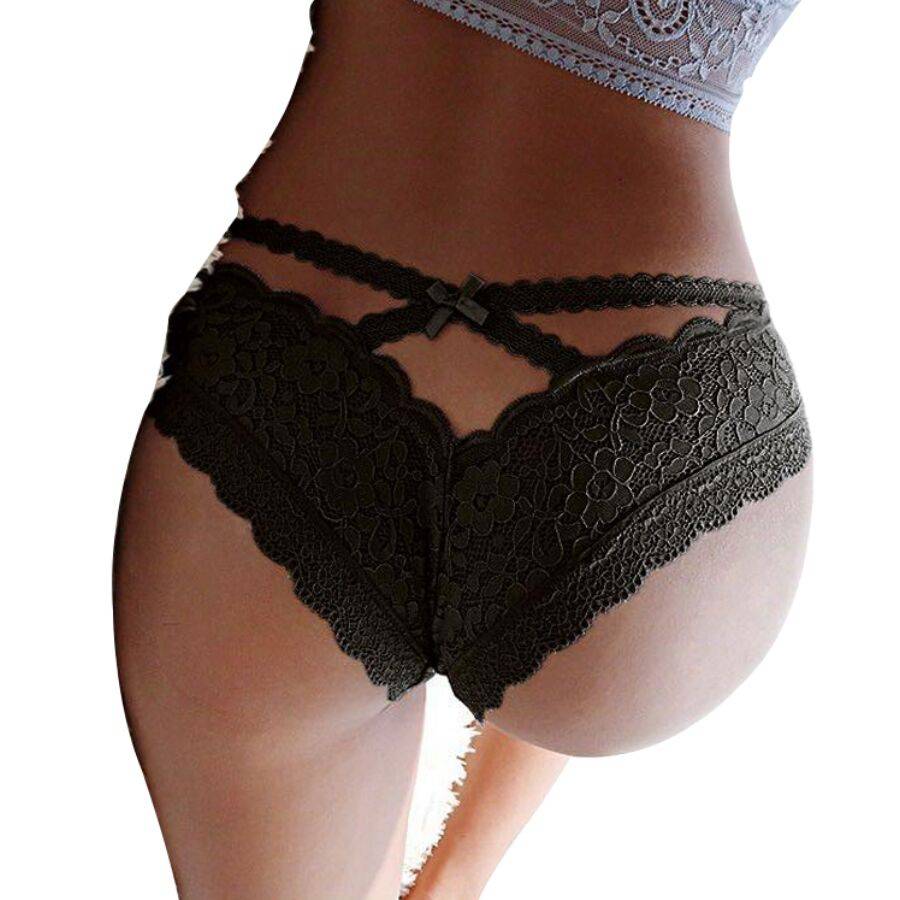 QUEEN LINGERIE - BRAGA ENCAJE FLORAL S/M