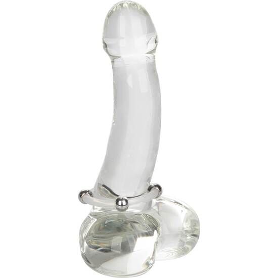 CALEXOTICS - ANEL DE SILICONE COM CONTAS DE AÇO G