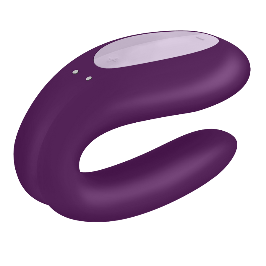 SATISFYER - APLICACIÓN DOBLE JOY CON PÚRPURA