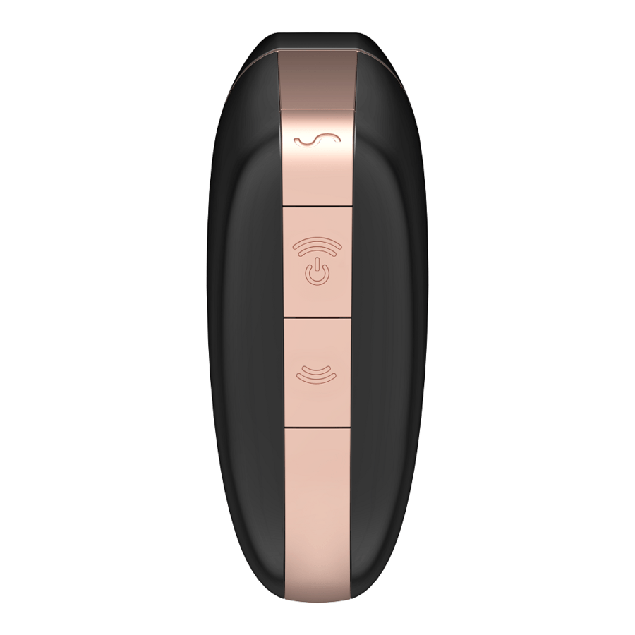 SATISFYER - LOVE TRIANGLE AIR PULSE STIMULATOR & VIBRATOR WHITE