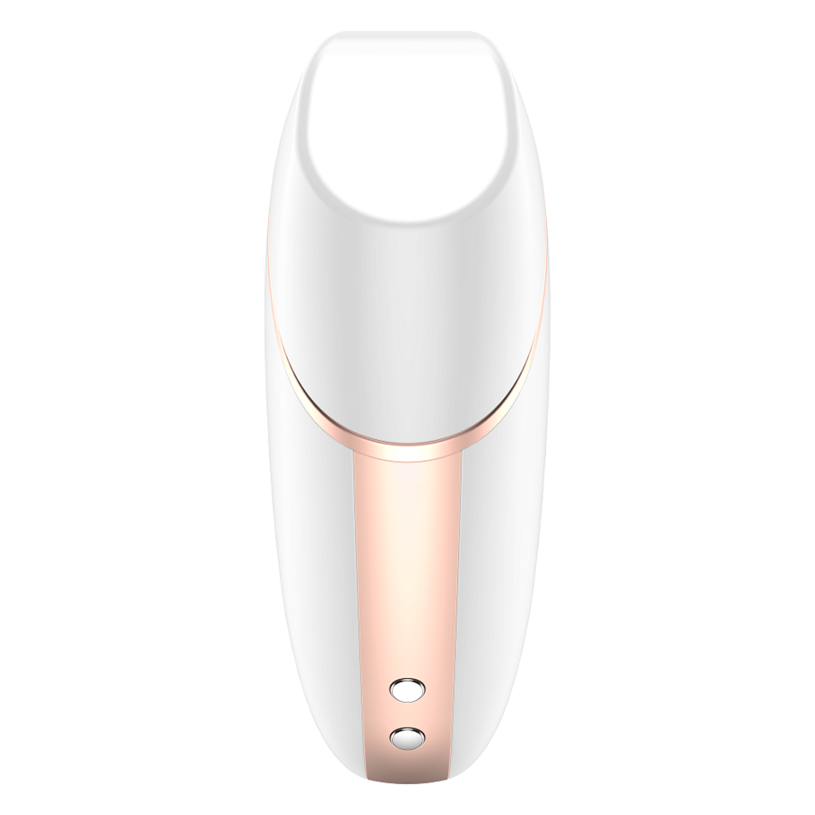 SATISFYER - ESTIMULADOR Y VIBRADOR DE PULSO DE AIRE LOVE TRIANGLE BLANCO