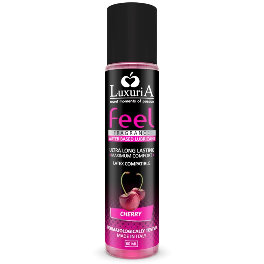 INTIMATELINE - LUXURIA FEEL CHERRY LUBRIFICANTE À BASE DE ÁGUA 60 ML