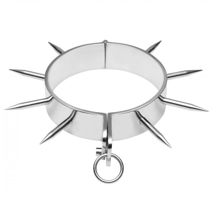 METAL HARD - COLAR DE ESCRAVO BDSM COM PONTOS - Toys "n" Us