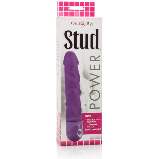 CALEXOTICS - VIBRADOR ROSA COM HASTE DE PONTO DE POTÊNCIA