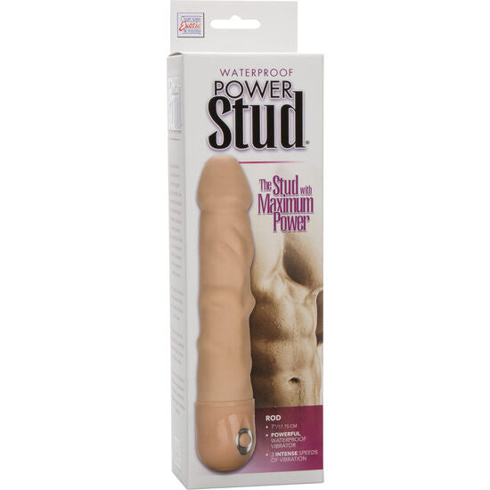 CALEXOTICS - VIBRADOR DE PELE COM HASTE DE PONTO DE POTÊNCIA