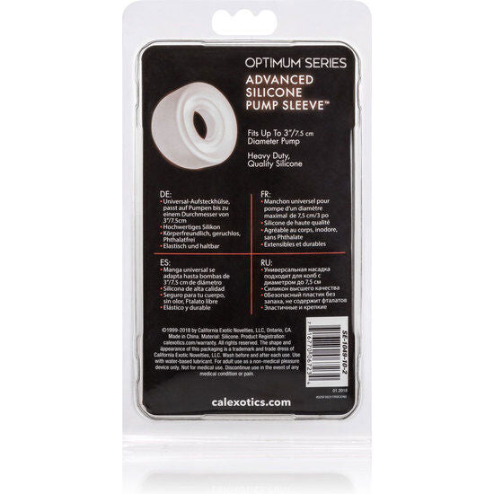 CALEXOTICS - BOMBA DE SILICONE ADV TRANSPARENTE