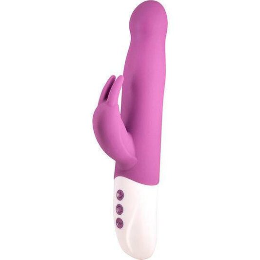 SEVEN CREATIONS - VIBRADOR EUPHORIC BUNNY COM ROTAÇÃO LILÁS