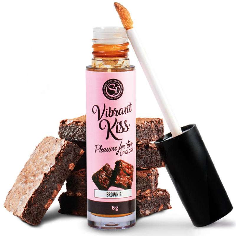 SECRETPLAY - BRILLO DE LABIOS VIBRANTE KISS BROWNIE