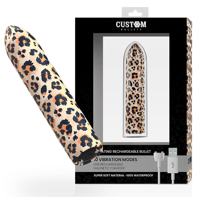 BALAS PERSONALIZADAS - LEOPARD MAGNÉTICO 10 INTENSIDADES