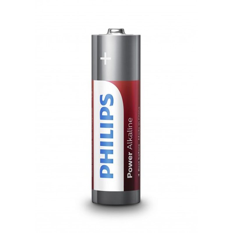 PHILIPS - PILAS ALCALINAS AA LR6 PAQUETE DE 4