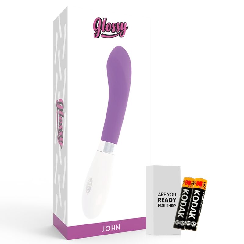 GLOSSY - VIBRADOR JOHN ROXO