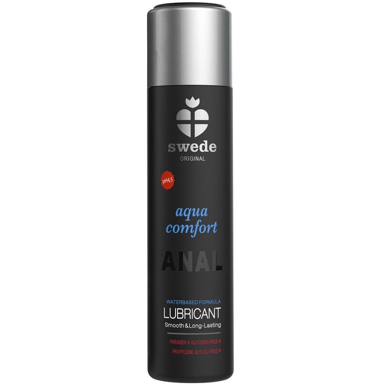 SWEDE - AQUA COMFORT LUBRICANTE ANAL A BASE DE AGUA 60 ML