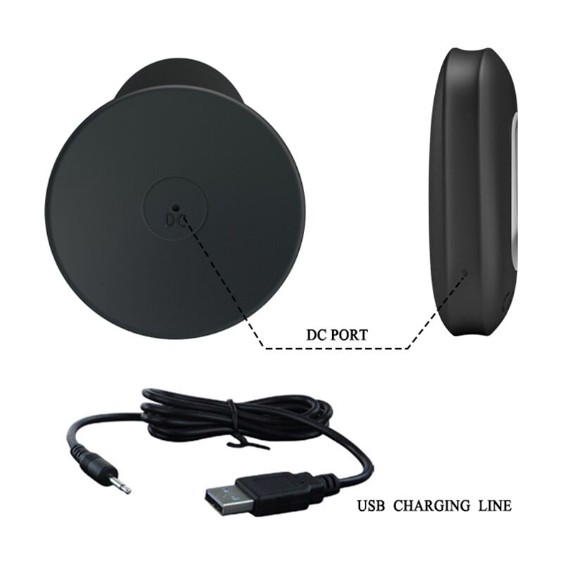 MR PLAY - PLUG ANAL COM VIBRAÇÃO PRETO CONTROLE REMOTO