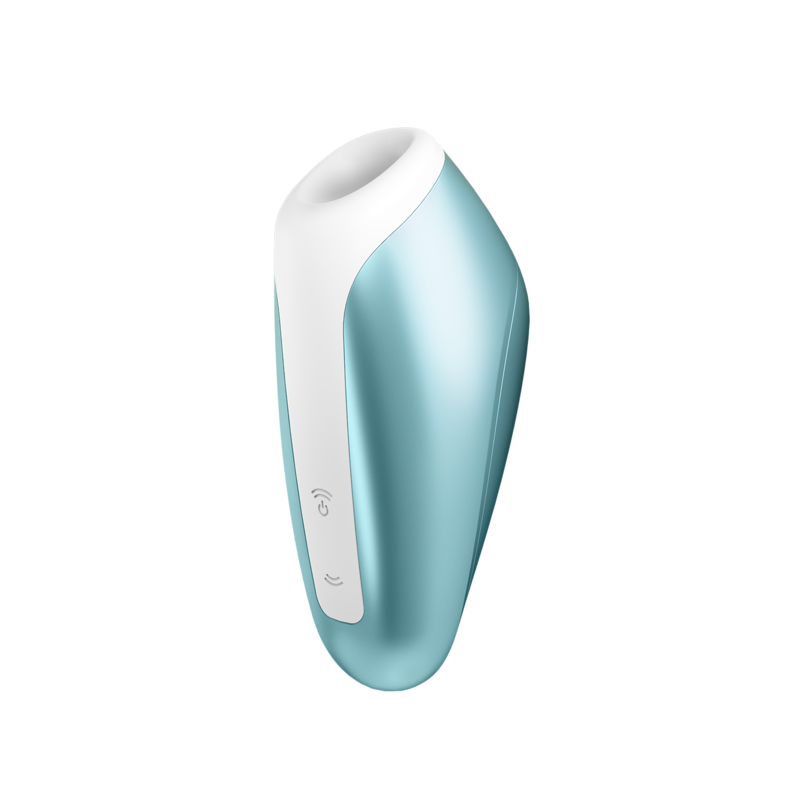 SATISFYER - LOVE BREEZE SUCTIONER AZUL GELO