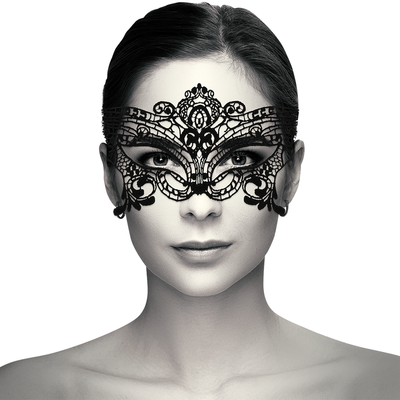 COQUETTE CHIC DESIRE - MÁSCARA DE RENDA PRETA