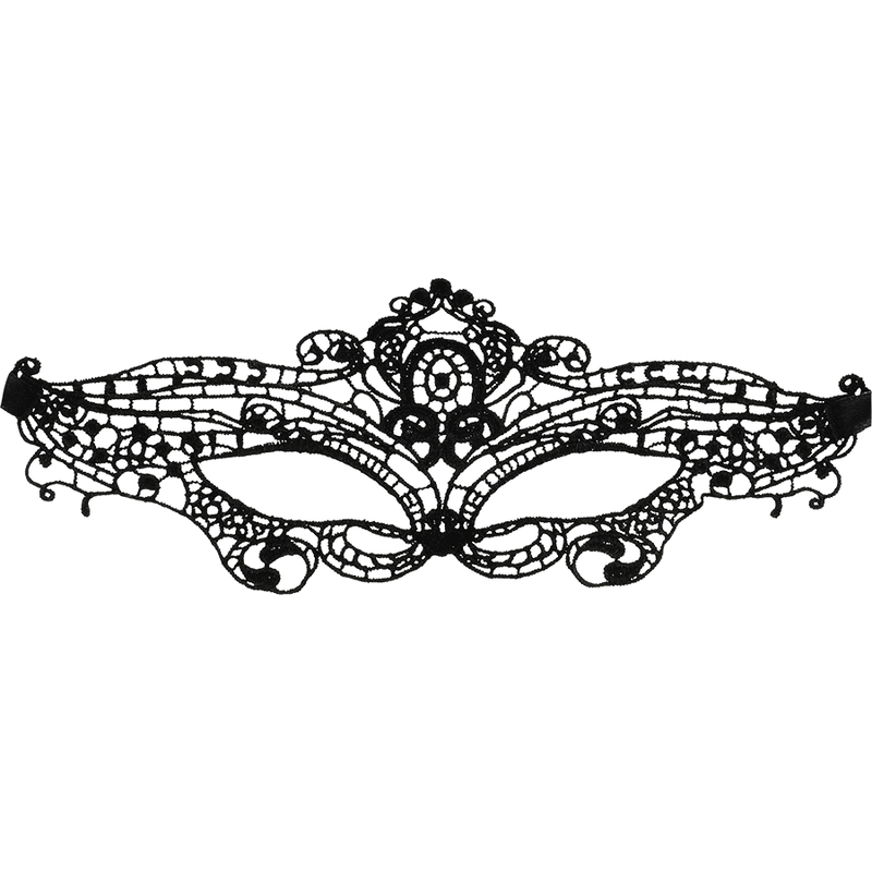 COQUETTE CHIC DESIRE - MÁSCARA DE RENDA PRETA