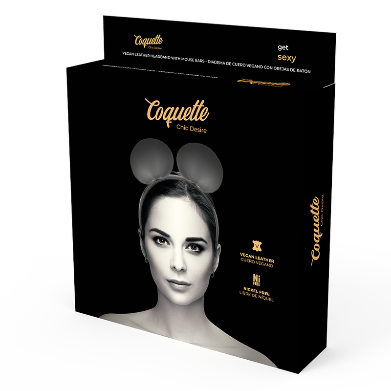 COQUETTE CHIC DESIRE - FAIXA DE CABEÇA COM ORELHAS DE RATO