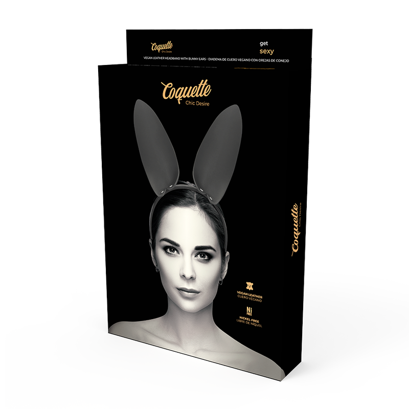 COQUETTE CHIC DESIRE - FAIXA DE CABEÇA COM ORELHAS DE COELHO