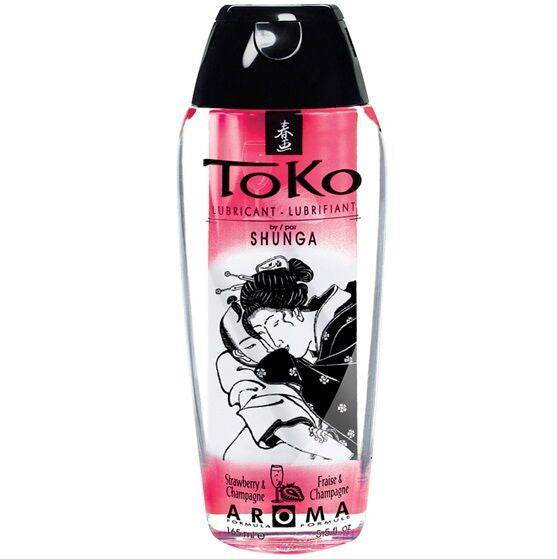 SHUNGA - TOKO AROMA LUBRIFICANTE DE MORANGO E CHAMPANHE - Toys "n" Us