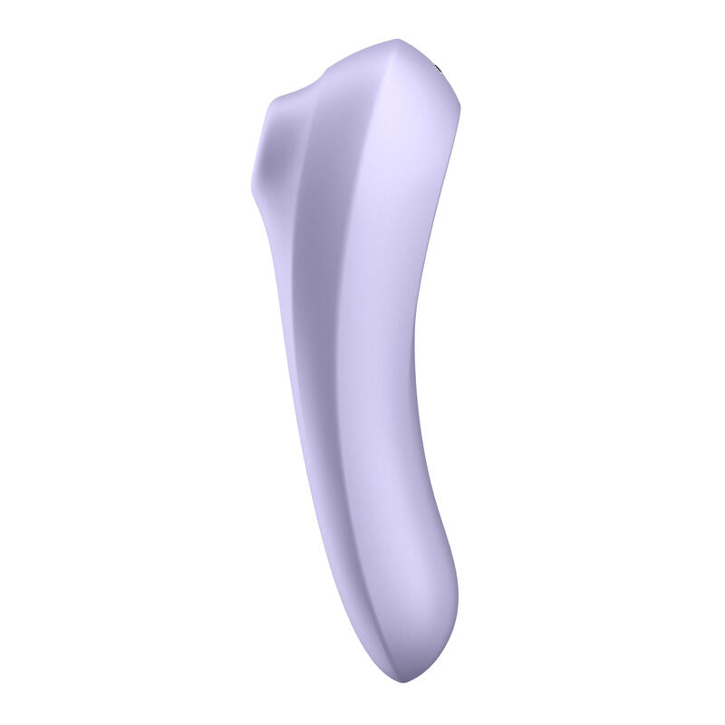 SATISFYER - VIBRADOR DE PULSO DE AR DUPLO PRAZER MALVA