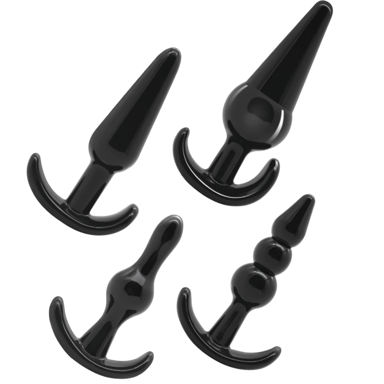 ADDICTED TOYS - CONJUNTO DE 4 PLUGUES ANAL
