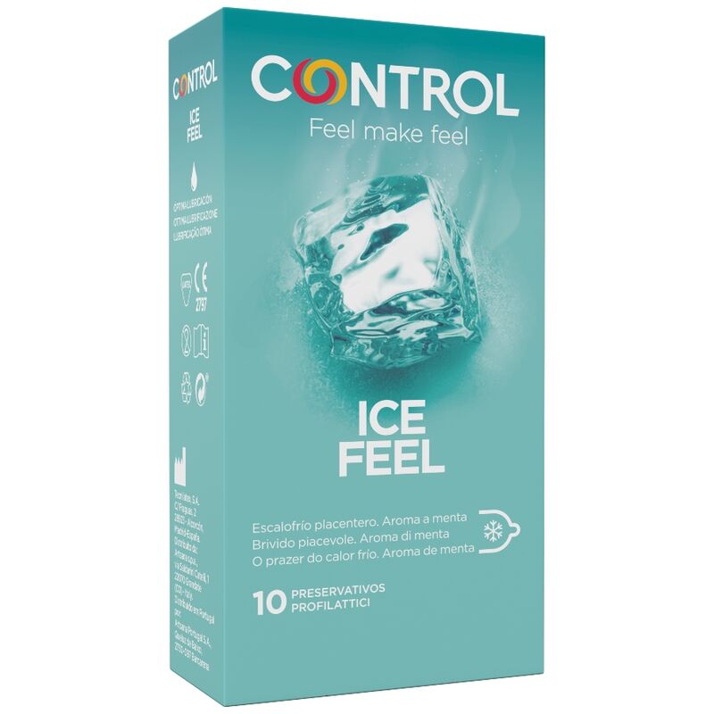 CONTROL - ICE FEEL EFEITO REFRESCANTE 10 UNIDADES