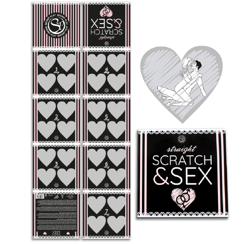 SECRETPLAY - JOGO DE SCRATCH E SEXO PARA CASAIS HETERO (ES/EN/FR/PT/DE)