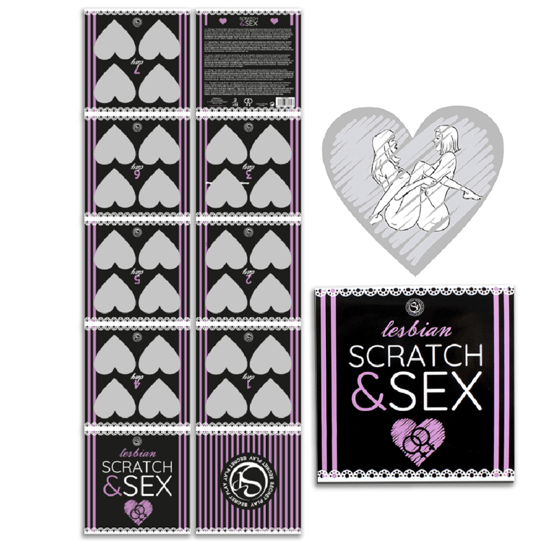 SECRETPLAY - JOGO DE SCRATCH E SEXO PARA CASAIS POSIÇÕES LÉSBICAS (ES/EN/FR/PT/DE)