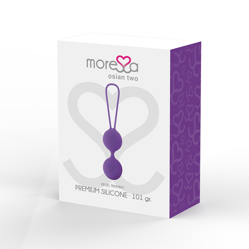 MORESSA - OSIAN DOIS SILICONE LILÁS PREMIUM