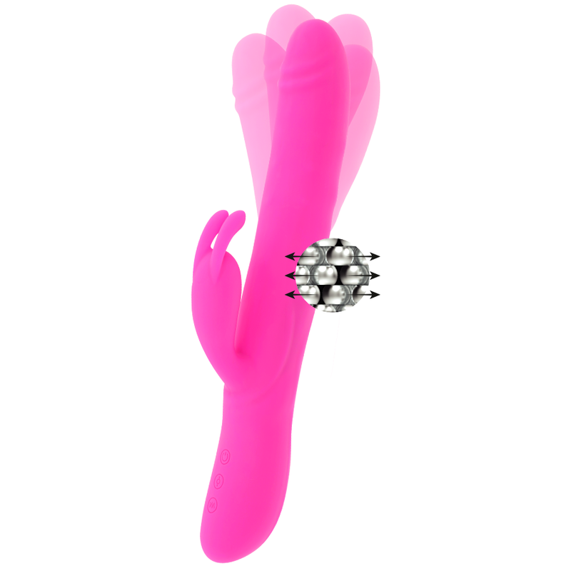 MORESSA - VIBRADOR SOMER PREMIUM COM MÚLTIPLAS ROTAÇÕES