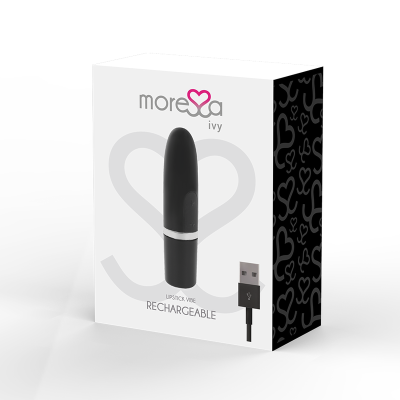 MORESSA - VIBRADOR ESTIMULADOR IVY VIAGEM PRETO