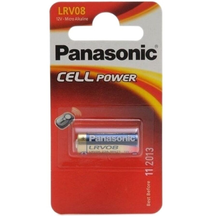 PANASONIC - BATERIA LRV08 LR23A 12V 1 UNIDADE