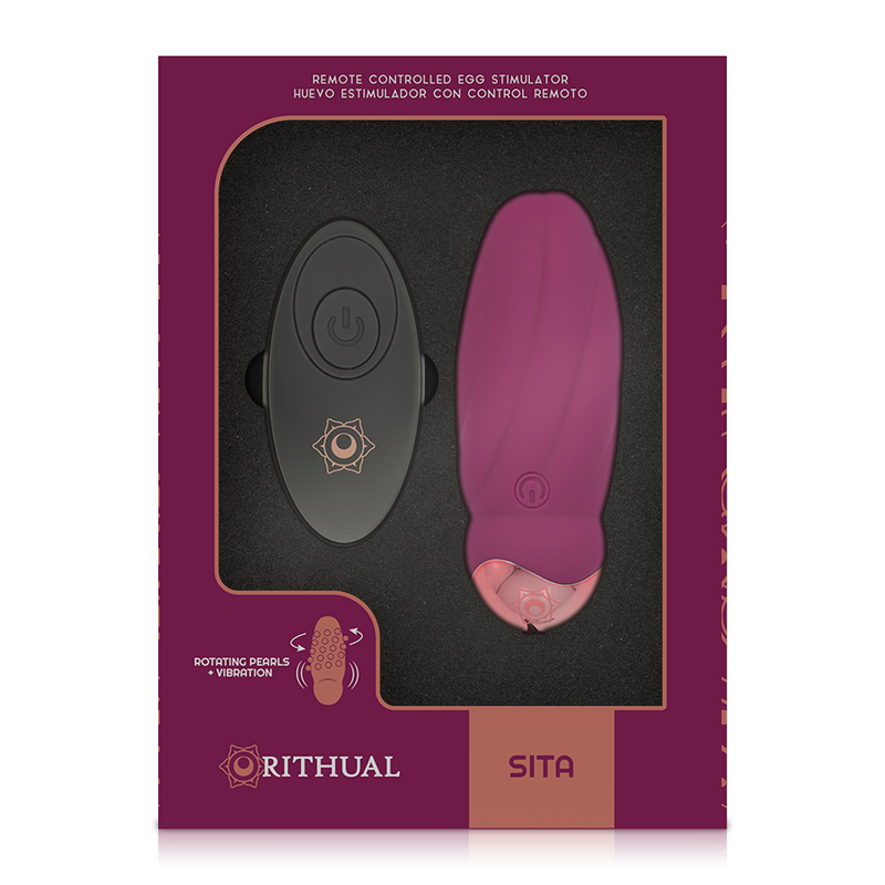 RITUAL - SITA EGG CONTROL REMOTO DE ROTACIÓN DE CUENTAS + VIBRACIÓN