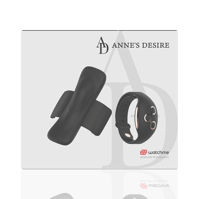 EL DESEO DE ANNE - TECNOLOGÍA DE PLACER DE BRAGUITAS A WATCHME NEGRO/DORADO