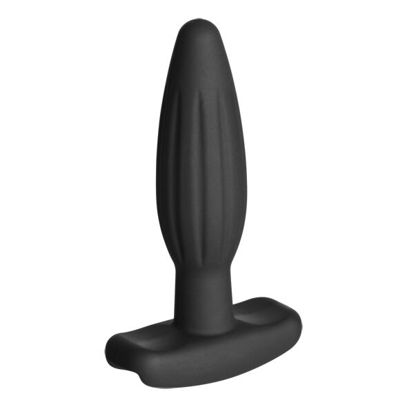 ELECTRASTIM - PLUG ANAL ROCKER PRETO DE SILICONE PEQUENO