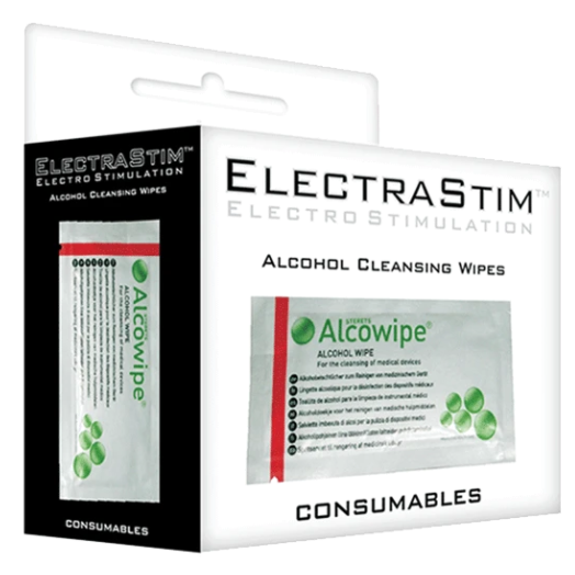 ELECTRASTIM - SACHÊS DE LENÇOS DE LIMPEZA ESTÉRIIS - PACOTE