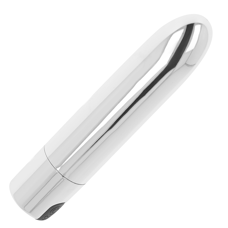 OHMAMA - BALA VIBRATÓRIA DE PRATA 9,5 CM