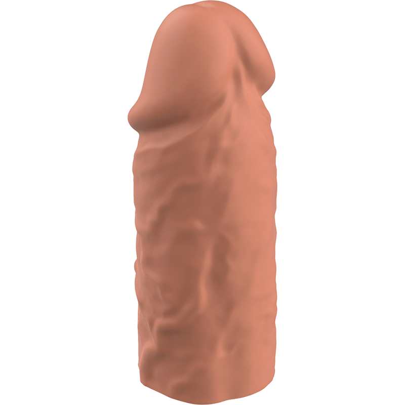 VIRILXL - EXTENSÃO PÊNICA DE SILICONE LÍQUIDO V3 MARROM