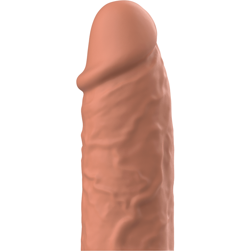 VIRILXL - EXTENSÃO PÊNICA DE SILICONE LÍQUIDO V3 MARROM