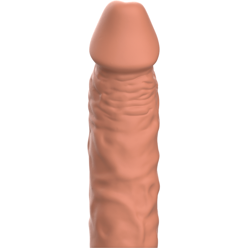 VIRILXL - EXTENSÃO PÊNICA DE SILICONE LÍQUIDO V5 MARROM
