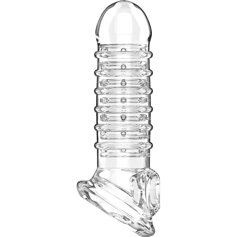 VIRILXL - EXTENSÃO E BAINHA PARA PÊNIS V15 TRANSPARENTE