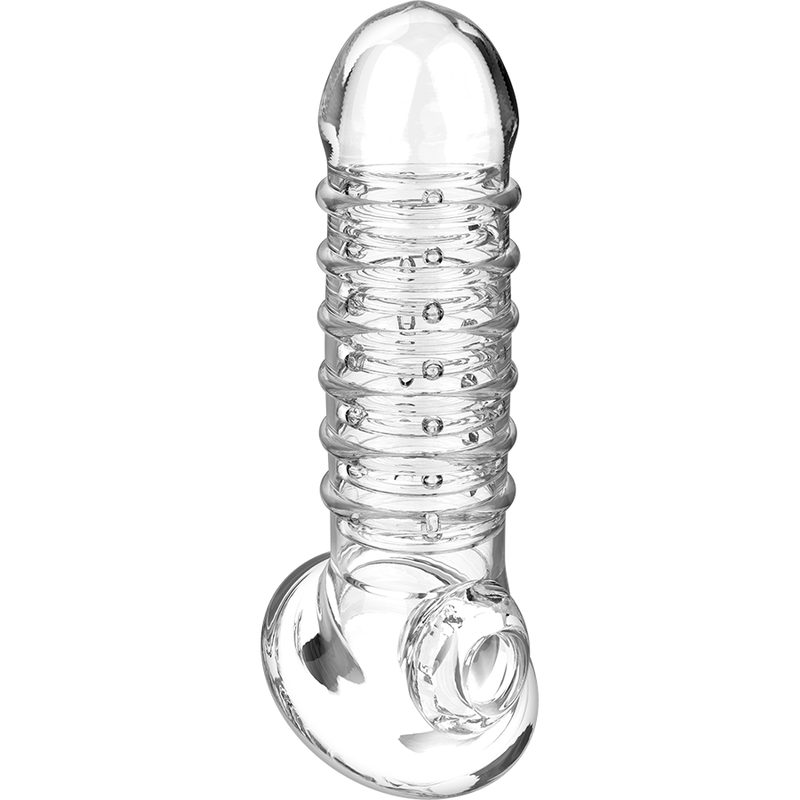 VIRILXL - EXTENSÃO E BAINHA PARA PÊNIS V15 TRANSPARENTE