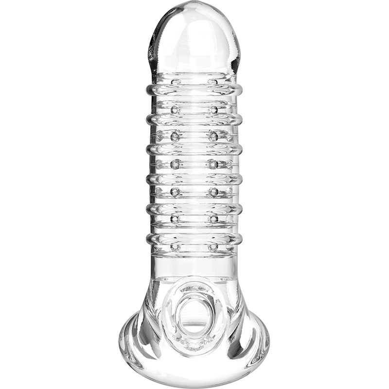 VIRILXL - EXTENSÃO E BAINHA PARA PÊNIS V15 TRANSPARENTE