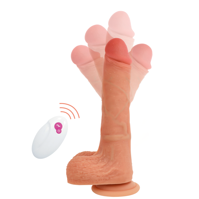 CYBER SILICOCK - CONTROLE REMOTO REALISTA MR RICK 20,9 CM -O- 4 CM