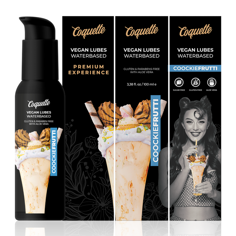 COQUETTE CHIC DESIRE - EXPERIENCIA PREMIUM 100ML LUBRICANTES VEGANOS COOKIEFRUTTI