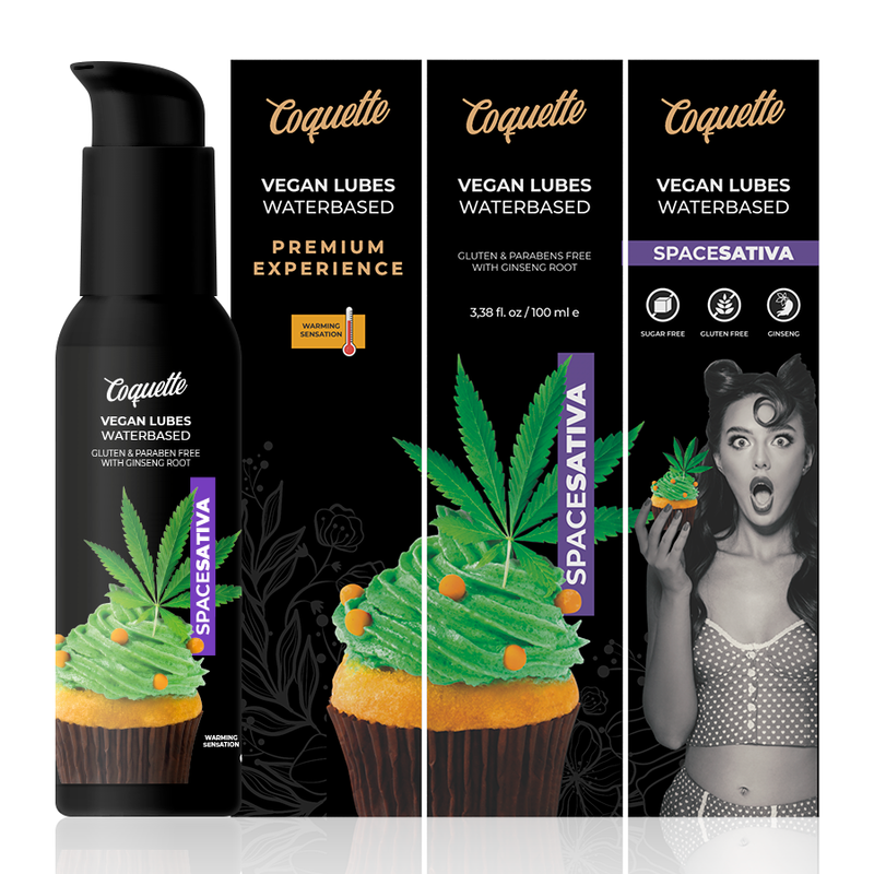 COQUETTE CHIC DESIRE - EXPERIÊNCIA PREMIUM 100 ML LUBRIFICANTES VEGANOS SPACE SATIVA