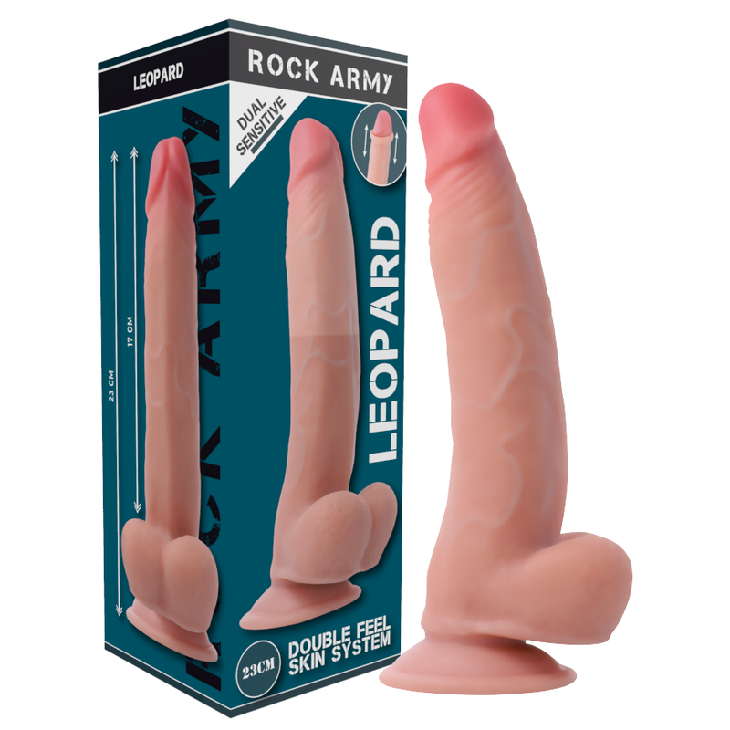 ROCKARMY - ARREIO + BIDENSIDADE LEOPARD 23 CM -O- 4,77 CM