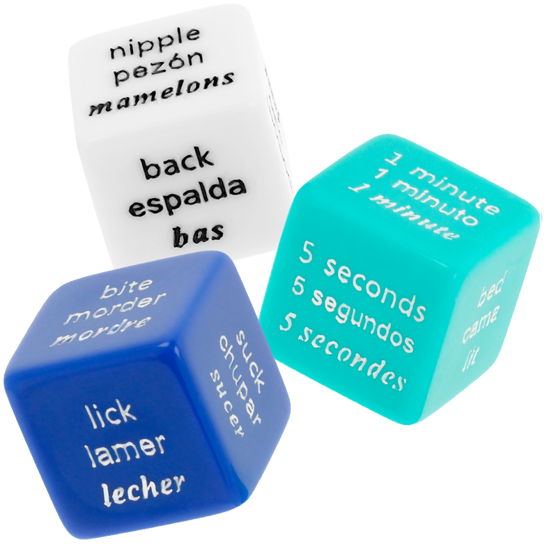 WATERFEEL - JUEGO DE DADOS ERÓTICO ES/FR/EN