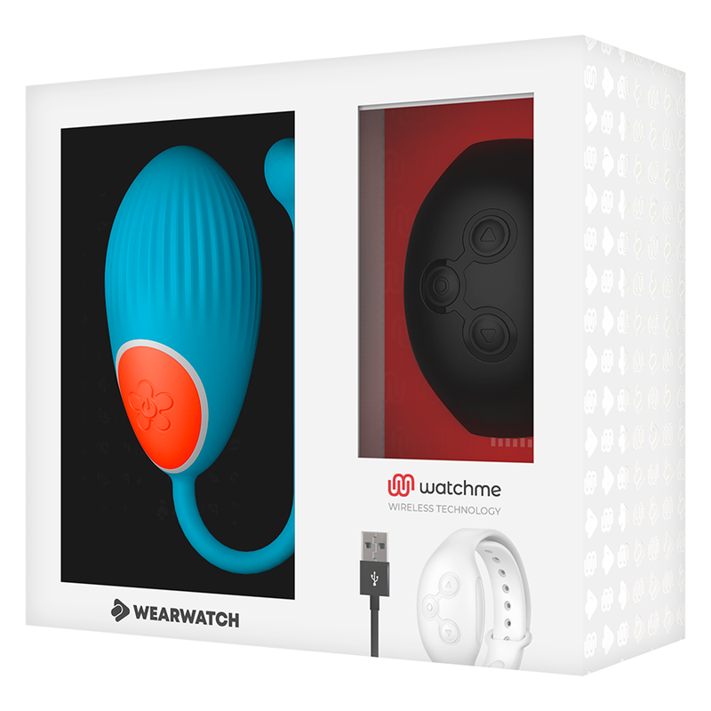 WEARWATCH - TECNOLOGÍA WATCHME CONTROL REMOTO HUEVO AZUL / AZUL AZAFRADO