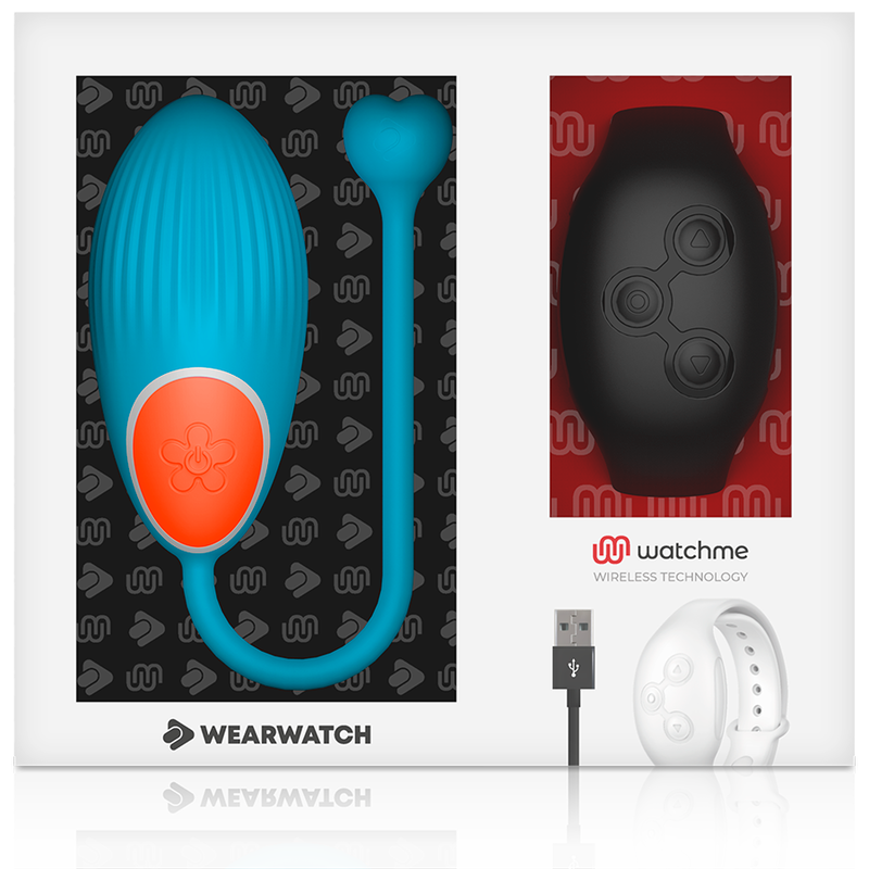 WEARWATCH - TECNOLOGÍA WATCHME CONTROL REMOTO HUEVO AZUL / AZUL AZAFRADO